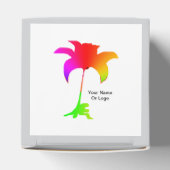 Persönliche Gestaltung der Geschenkbox für Rainbow Geschenkschachtel (Oben)