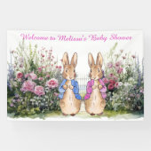 Persönliche Gestaltung der Peter- und Flopsy-Babyd Banner (Horizontal)