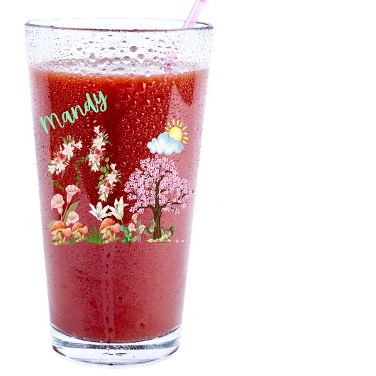 Persönliche Gestaltung der sonnigen Lilien Eichhör Glas