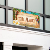 Persönliche Gestaltung der Tiki Hütte im Paradies Banner (Äußeres Gebäude)