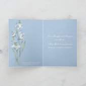 Persönliche Gestaltung des eleganten Christlichen  Karte (Innenseite)