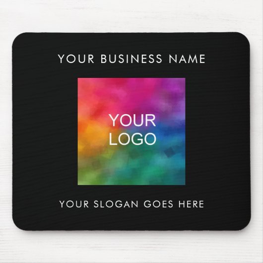 Persönliche Gestaltung des Firmenlogo für den Text Mousepad (Vorne)