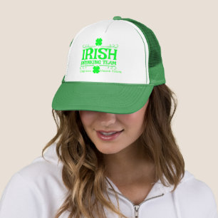 Persönliche Gestaltung des Irish Drinking Team St. Truckerkappe