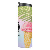 Persönliche Gestaltung des Logo-Aquarelleis Thermosbecher (Nach rechts gedreht)