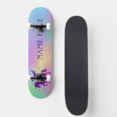 Persönliche Gestaltung Ihres eigenen farbenfrohen Skateboard (Vorne)