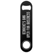 Persönliche Gestaltung Ihres Flaschenöffners Speed Flaschenöffner (Rückseite)