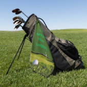 Persönliche Gestaltung Ihres Golfspiels mit Handtü Golfhandtuch (Gras)
