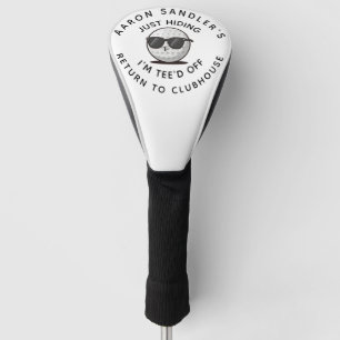 Persönliche Gestaltung Ihres Namens Funny Golf Bal Headcover