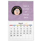 Persönliche Gestaltung Kalender (Mär 2027)