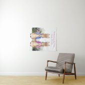 Persönliche Gestaltung Peter und Flopsy Baby Dusch Wandteppich (Beispiel (Horizontal))