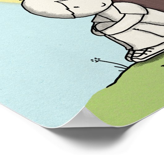 Persönliche Gestaltung Poster (Ecke)