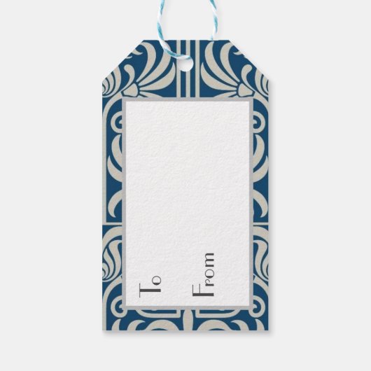 Persönliche Gestaltung von Geschenketiketten - Bla Geschenkanhänger (Rückseite)