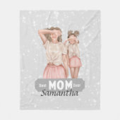 Persönliche Gestaltung von Mutter und Tochter | Gr Fleecedecke (Vorderseite)