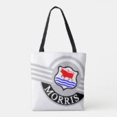 Persönliche Gestaltung von White Morris Kleinerer  Tasche (Rückseite)