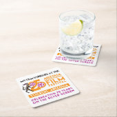 Persönliche Getränk-Untersetzer Rechteckiger Pappuntersetzer (Vor Ort)