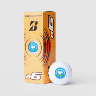 Persönliche Golfball-Geschenkbox für den ausscheid Golfball