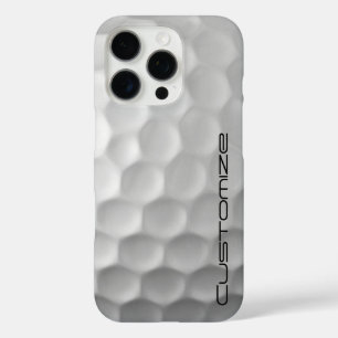 Persönliche Golfball-Geschenke der Signature-Serie iPhone 16 Pro Hülle