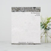 Persönliche Granit-Felsen-Beschaffenheit mit Briefkopf (Stehend Vorderseite)