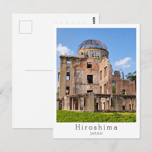 Persönliche Grüße aus Hiroshima, Japan Postkarte (Vorne/Hinten)