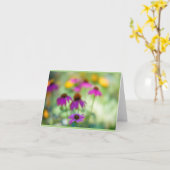 Persönliche Grußkarte Karte (Gelbe Blume)