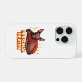 Persönliche Heizung Xoloitzcuintli iPhone Hülle (Rückseite (Horizontal))