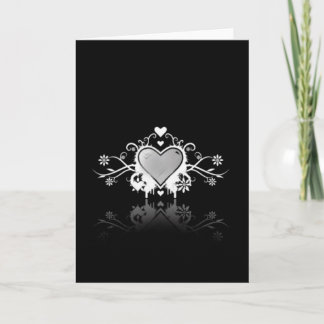 Persönliche Hochzeit / Valentinstag Feiertagskarte