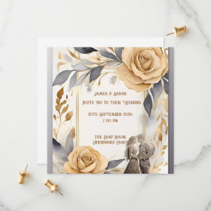 Persönliche Hochzeitscoupets Save The Date