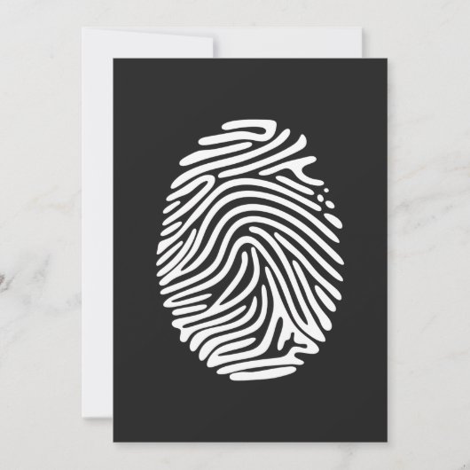 persönliche Identität Einladung (Vorderseite)