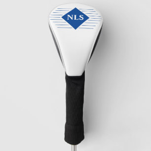 Persönliche Initialen des Geschenkempfängers Golf Headcover