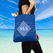 Persönliche Initialen des Geschenkgutscheins Tasche