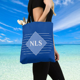 Persönliche Initialen des Geschenkgutscheins Tasche