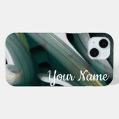 Persönliche iPhone Fälle Trend Abstrakt Black Gree Case-Mate iPhone Hülle (Rückseite (Horizontal))