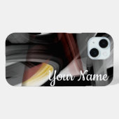 Persönliche iPhone Fälle Trend Abstrakt Black Powd Case-Mate iPhone Hülle (Rückseite (Horizontal))