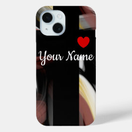 Persönliche iPhone Fälle Trend Abstrakt Black Powd Case-Mate iPhone Hülle