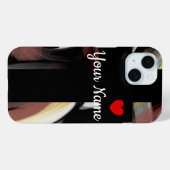 Persönliche iPhone Fälle Trend Abstrakt Black Powd Case-Mate iPhone Hülle (Rückseite (Horizontal))