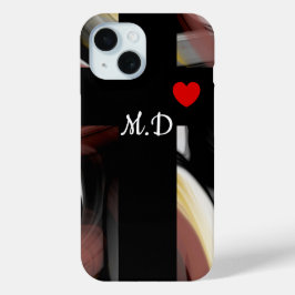 Persönliche iPhone Fälle Trend Abstrakt Black Powd Case-Mate iPhone Hülle