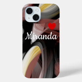 Persönliche iPhone Fälle Trend Abstrakt Black Powd Case-Mate iPhone Hülle