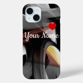 Persönliche iPhone Fälle Trend Abstrakt Black Powd Case-Mate iPhone Hülle