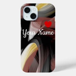 Persönliche iPhone Fälle Trend Abstrakt Black Powd Case-Mate iPhone Hülle