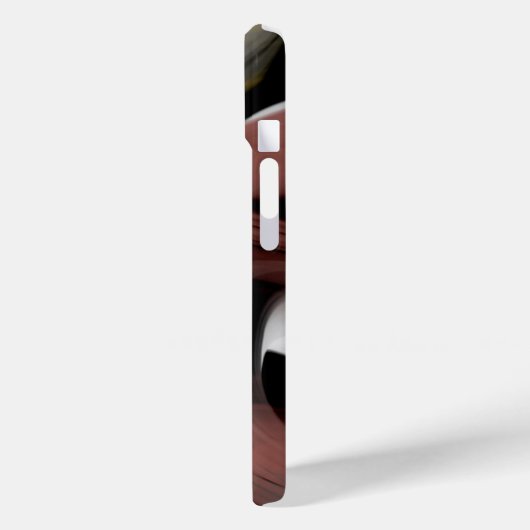 Persönliche iPhone Fälle Trend Abstrakt Black Powd Case-Mate iPhone Hülle (Rückseite / Links)