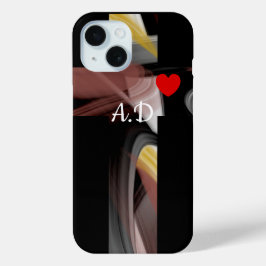 Persönliche iPhone Fälle Trend Abstrakt Black Powd Case-Mate iPhone Hülle