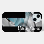 Persönliche iPhone-Fälle Trend Abstrakt Blue Ocean Case-Mate iPhone Hülle (Rückseite (Horizontal))