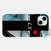 Persönliche iPhone-Fälle Trend Abstrakt Blue Ocean Case-Mate iPhone Hülle (Rückseite (Horizontal))