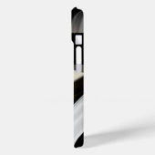 Persönliche iPhone Fälle Trend Abstrakt Schwarz-we Case-Mate iPhone Hülle (Rückseite / Links)