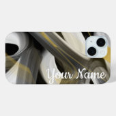 Persönliche iPhone Fälle Trend Abstrakt Schwarz-we Case-Mate iPhone Hülle (Rückseite (Horizontal))