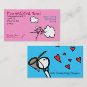 Persönliche Karte (Vorne/Hinten)