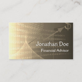 Persönliche Karte des Finanzberaters