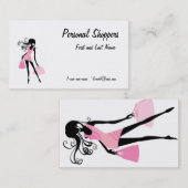 Persönliche Käufer-Visitenkarte Visitenkarte (Vorne/Hinten)