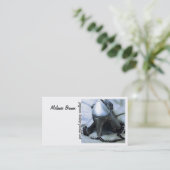 persönliche Käufer-Visitenkarte Visitenkarte (Stehend Vorderseite)