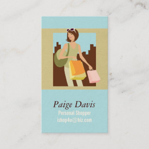 Persönliche Käufer-Visitenkarten Visitenkarte